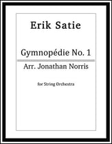 Gymnopodie No. 1 Orchestra sheet music cover